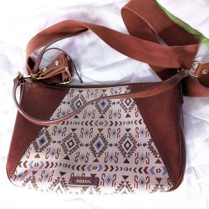 Fossil crossbody/shoulder purse